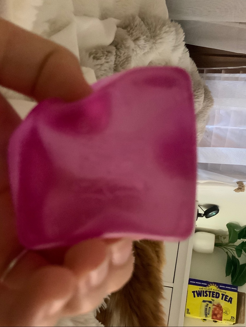 Kids Pink Sensory Grip Toy - Soft Squishy Fidget